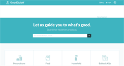Desktop Screenshot of goodguide.com